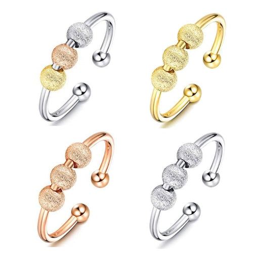 Anti-Stress Rotating Beads Ring - BioRytm