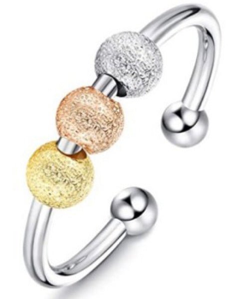 Anti-Stress Rotating Beads Ring - BioRytm