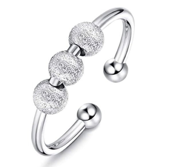 Anti-Stress Rotating Beads Ring - BioRytm